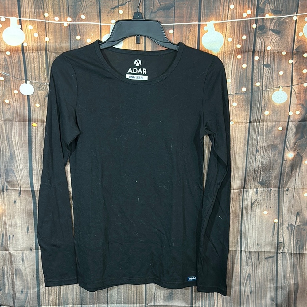 Adar Women's Long Sleeve Tee - Black